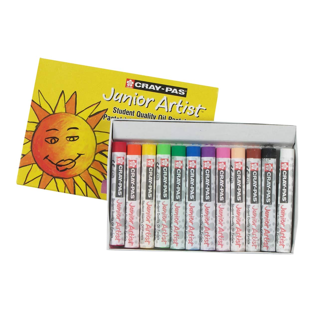 Cray-Pas® Junior Artist™ 12 Color Oil Pastel Set